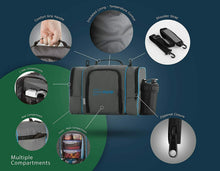 Load image into Gallery viewer, Large Insulated Meal Prep Lunch Bag Food Containers Boxes Leakproof + Ice Pack 7