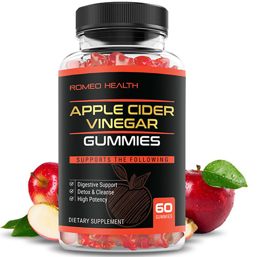 Apple Cider Vinegar Gummies Immunity & Detox Cleanse Non-Gmo 60 Count 1000MG