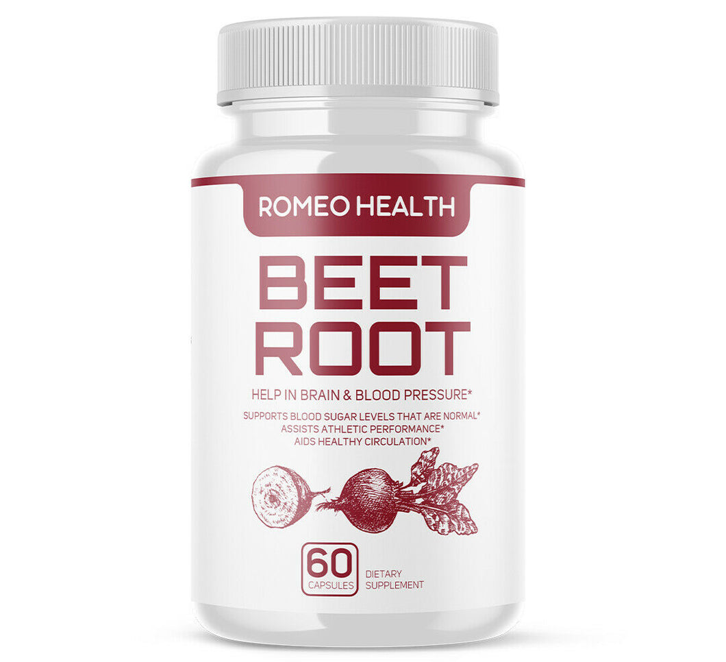 Beet Root Capsules 1300mg Organic Beetroot Powder Extract 60CT 3