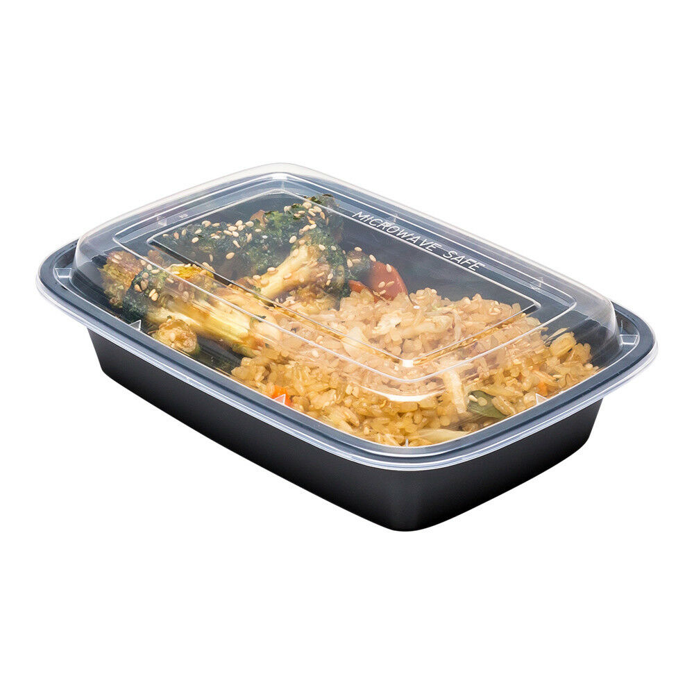 Meal Prep Microwavable Food Containers With Lids Reusable BPA Free